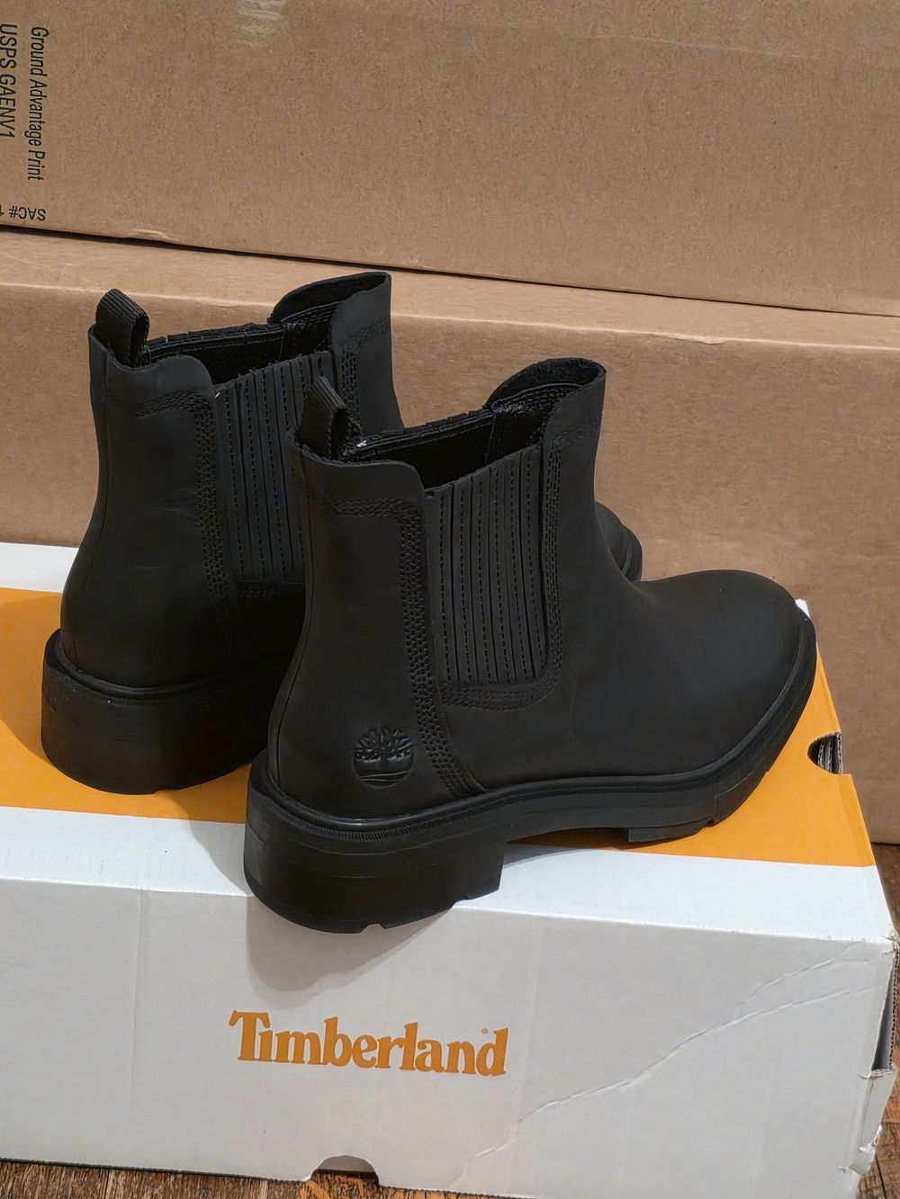Timberland Womens Black Chelsea Boots